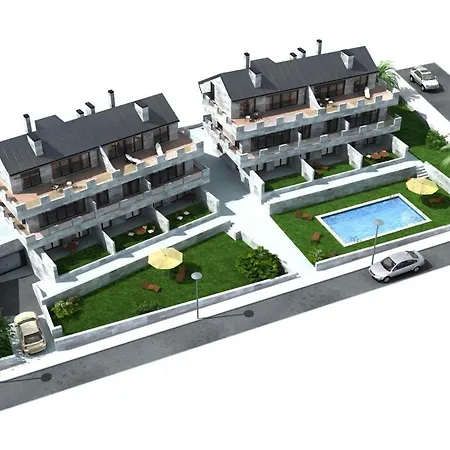 Nuevo Apartamento En Miengo Con Piscina Y Garaje